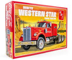 AMT 1160 1/25 White Western Star Semi Tractor, Coca-Cola