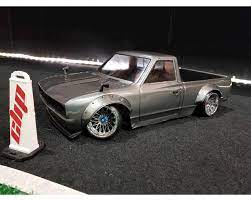 EXCLUSIVE RC ERC-10-4015 Datsun 620 Drift Body Shell