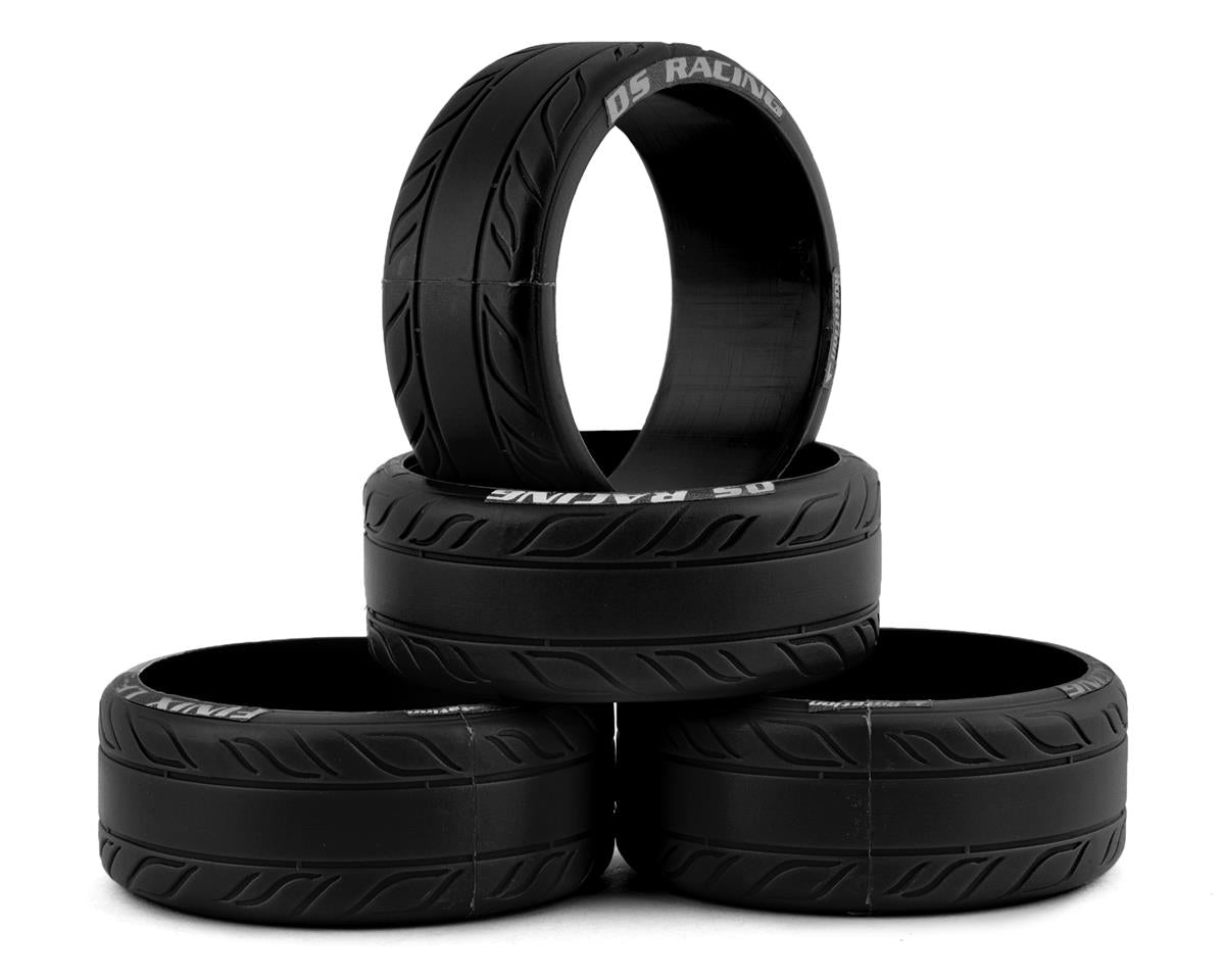 DS RACING DSC-LF-5SE Finix Treaded Drift Tires (4) (LF-1)