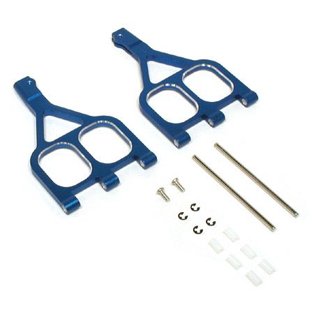 DYNAMITE DYN7609B Aluminum Upper Suspension Arm Set Blue *DISC*