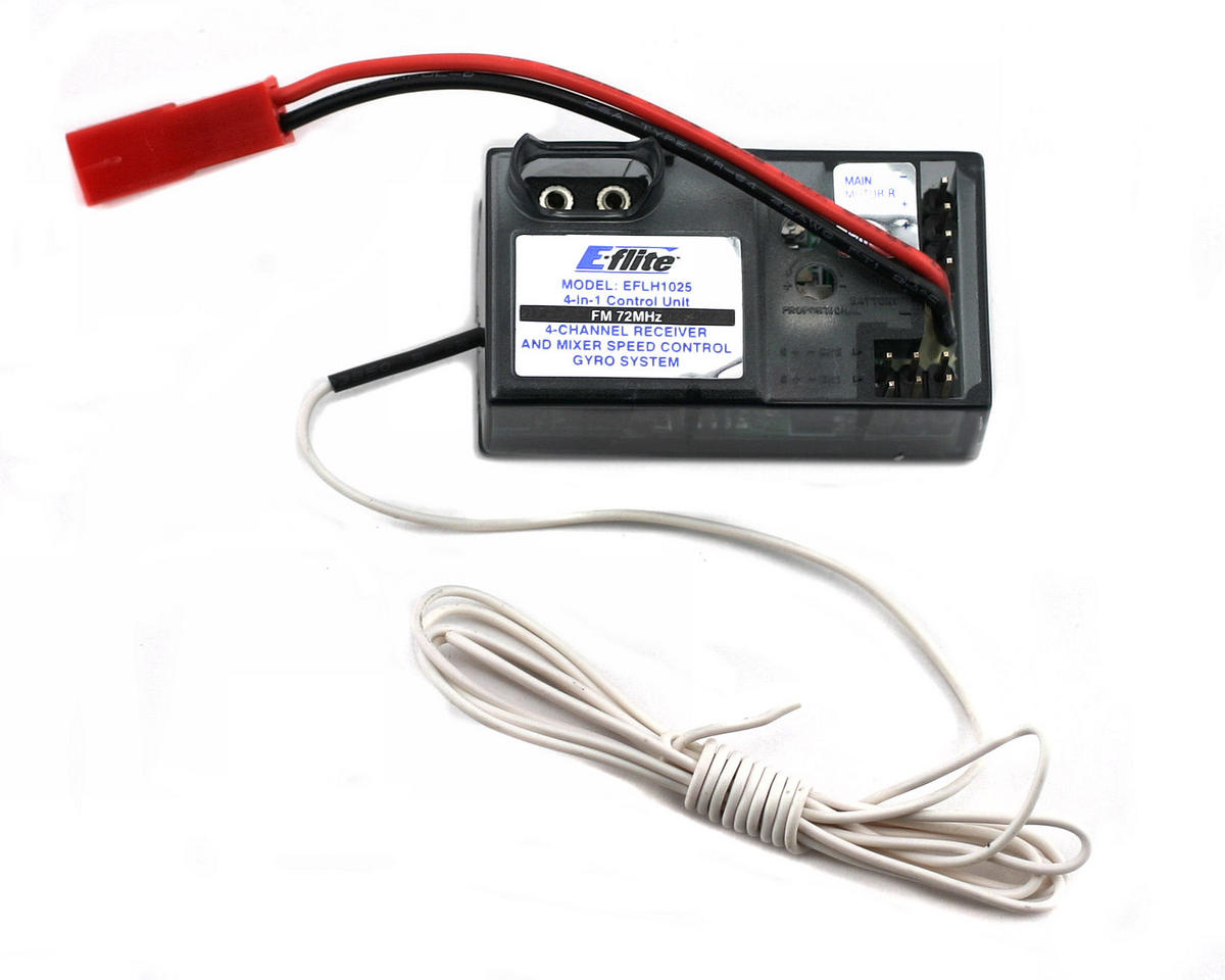 EFLITE EFLH1025 Blade 4-n-1 Rx/ESC/Mixer/Gyro FM72MHz (CX)