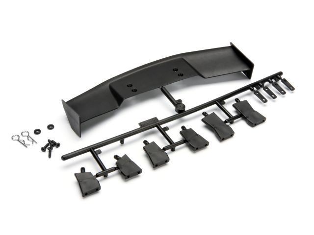 HPI 85288 GT Wing Set Type D/10th Scale/Black