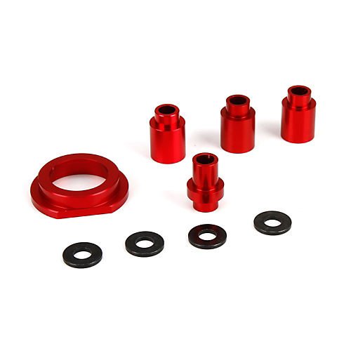 LOSI LOS256002 Engine Mount Spacer &amp; Clutch Mount,Al1:5 4wd DB XL