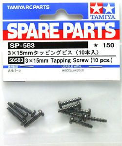 TAMIYA 50583 3x15mm Tapping Screw