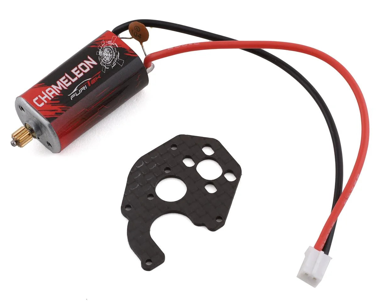 FURITEK FUR-2076 SCX24 Chameleon Brushed Motor 80T w/Motor Mount & 11T Pinion