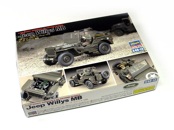 HASEGAWA 36012 1/48 Jeep Willys MB