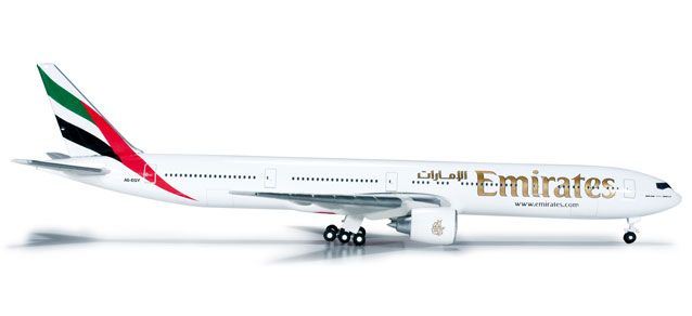 DARON HE518277-001 HERPA EMIRATES 777-300ER 1/500
