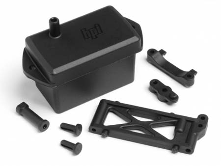 HPI 100324 Receiver Box / Upper Deck Parts Set - Firestorm