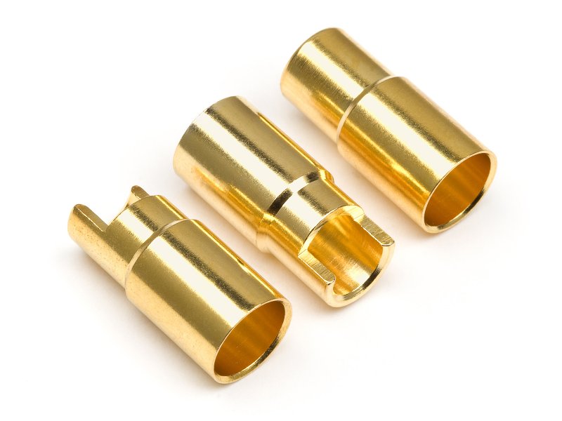 HPI 101953 Female Gold Connectors 6.0mm Dia 6mm (3)