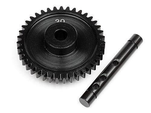 HPI 102244 High Speed Idler Gear (39T), and Shaft Set, Savage XL