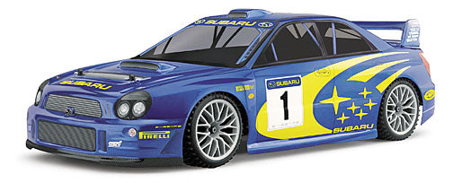 HPI 7553 Subaru Impreza Rally Car Clear Body for WR8 (300mm wheelbase) *DISC