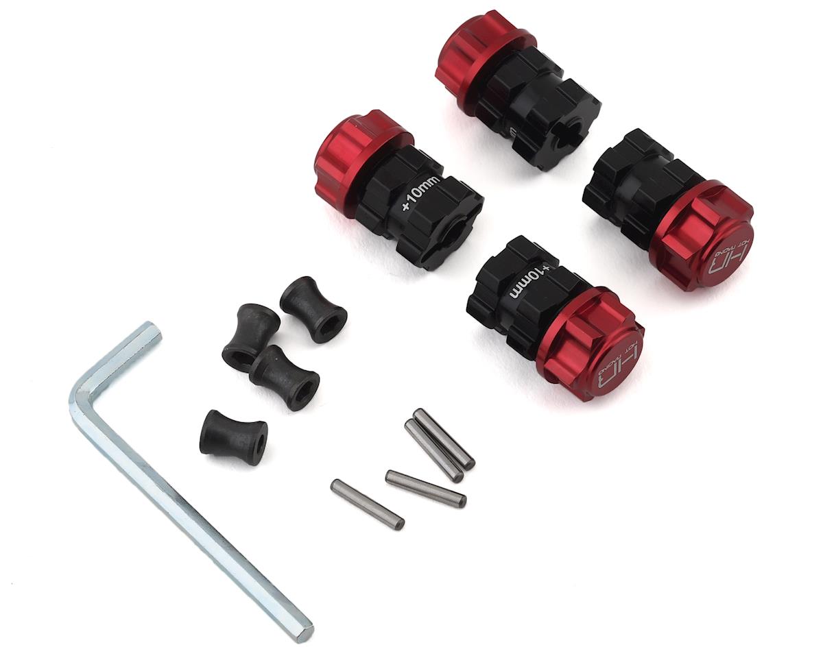 HOT RACING ATF117XT02 Arrma 1/10 4x4 Heavy Duty 10mm Offset 17mm Hubs (4)