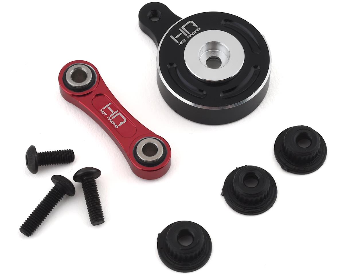HOT RACING ATF48SH02 Arrma 4x4 Fixed Link Steering Servo Saver