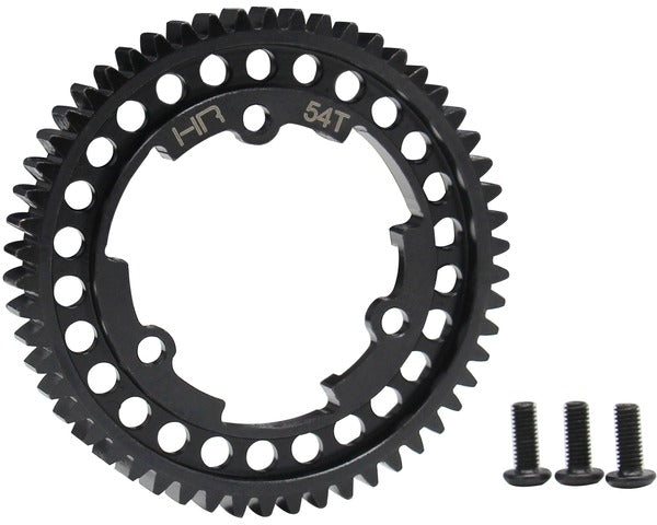 HOT RACING ERVT54M01 Steel Spur Gear, 54 Tooth, Mod 1, for Traxxas E Revo 2, X-Maxx, and XO-1