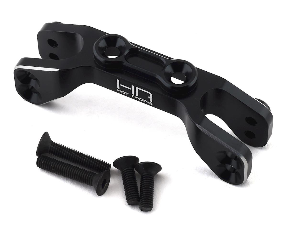 HOT RACING LRR0901 Rock Rey Aluminum Front Camber Link Mount Black