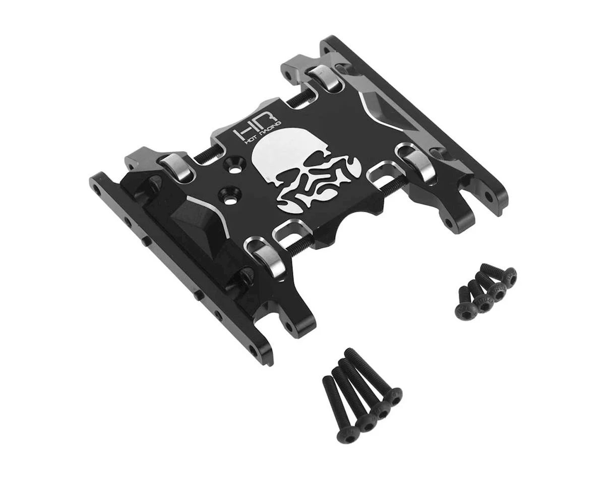 HOT RACING SCXT133K01 Axial SCX10 II Aluminum Bearing Skid Plate AXI90046 / AXI90075 Kit Only