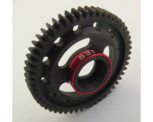 HOT RACING SVXS853 Steel Spur Gear 53T Red for Traxxas 1/16 Scale