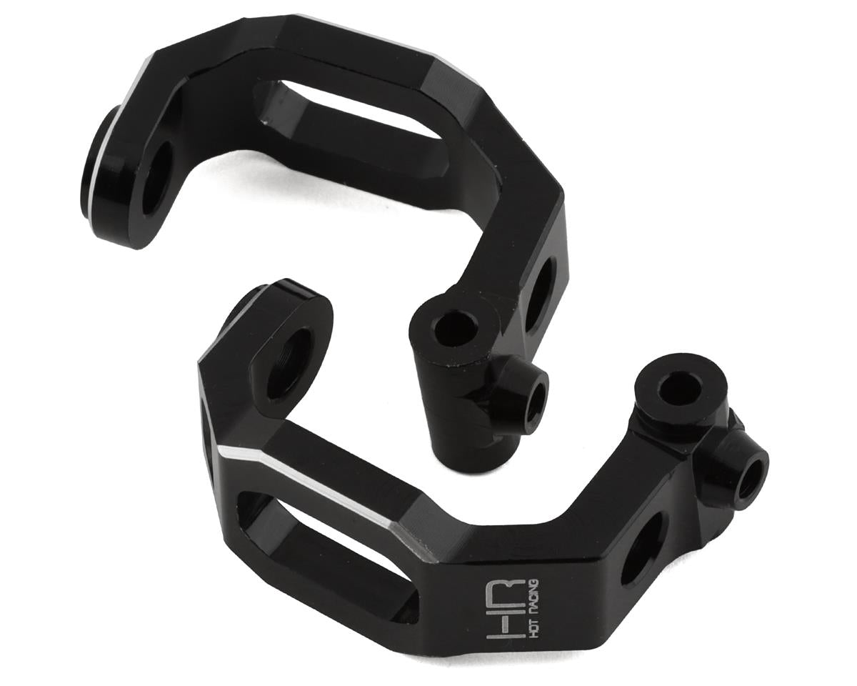 HOT RACING TRF1901 Traxxas 4-Tec 2.0 Aluminum Caster Blocks (Black) (2)