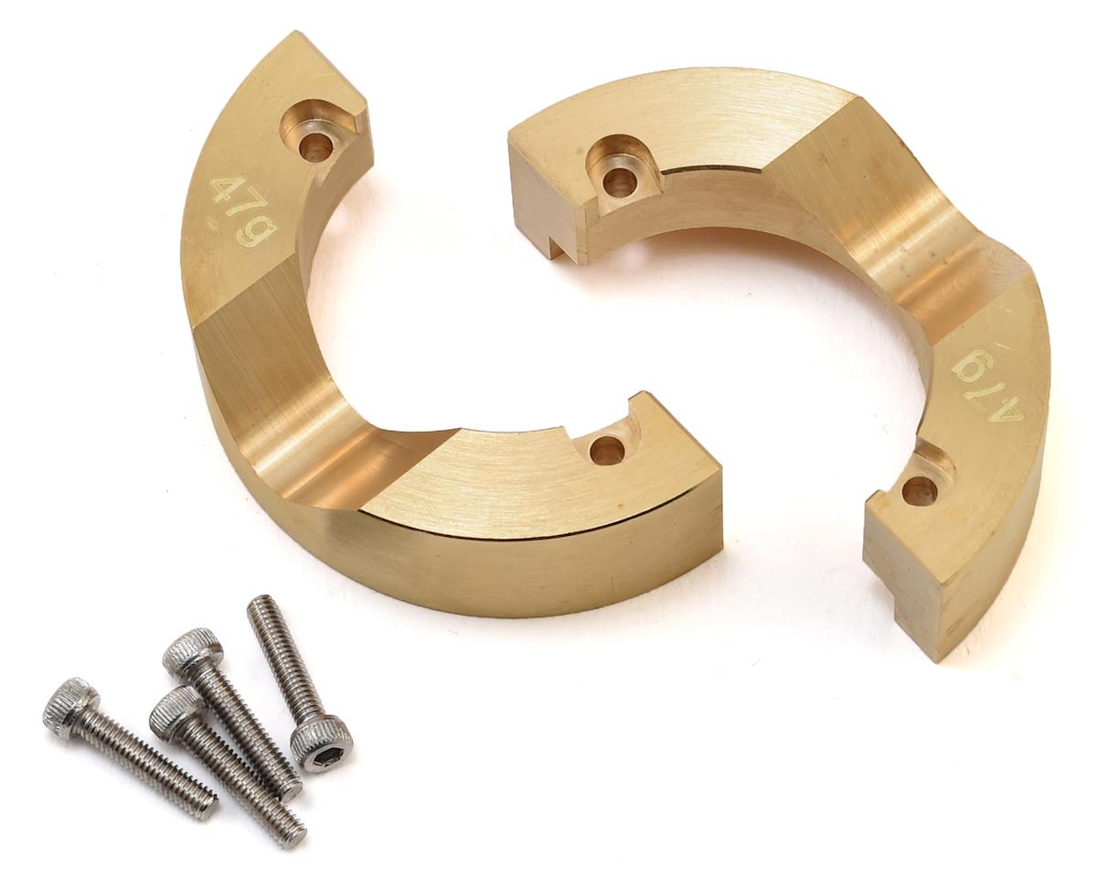 HOT RACING TRXF21HWR Traxxas TRX-4 Modular Rear Brass Metal Knuckle