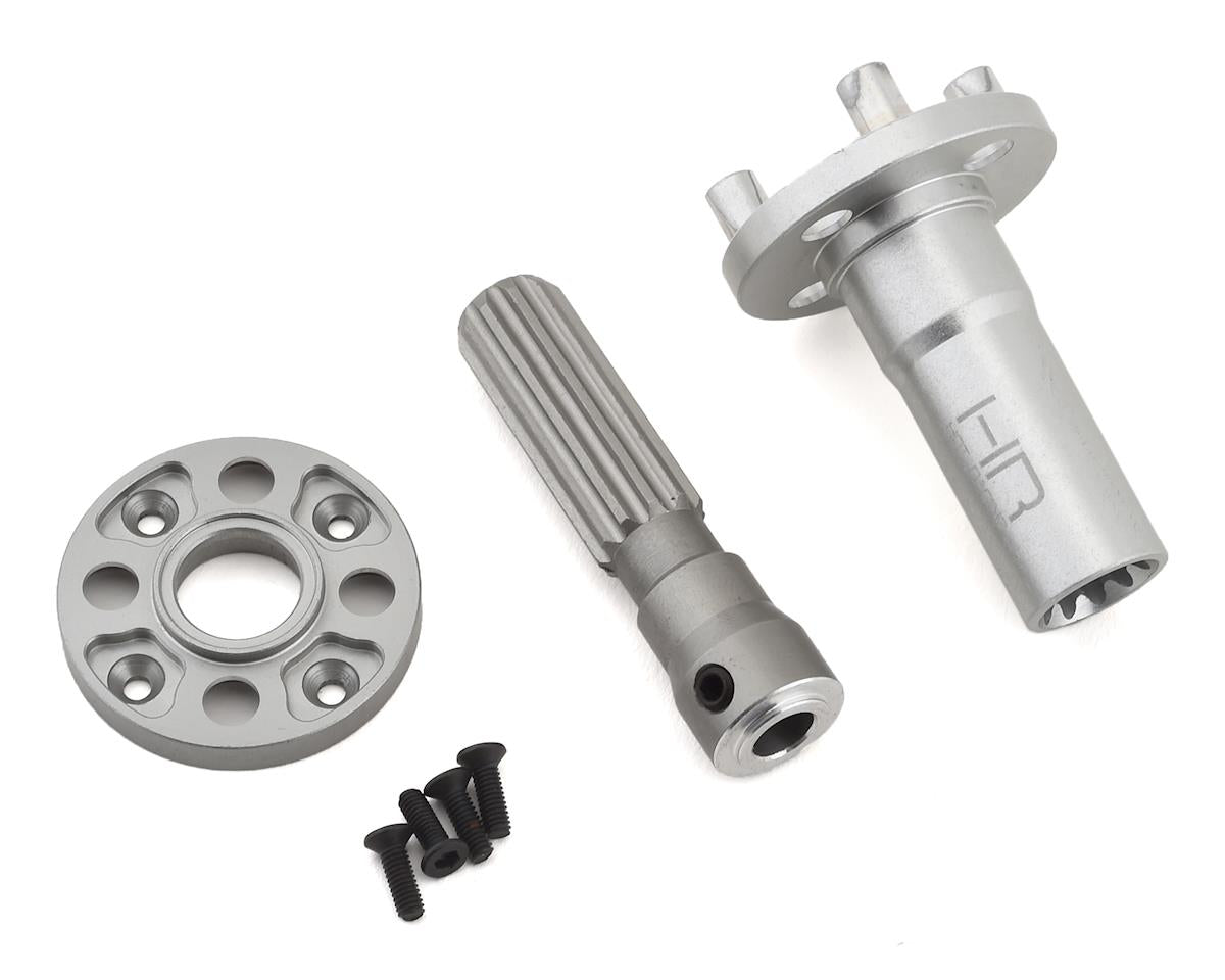 HOT RACING TUDR37PGH Traxxas Unlimited Desert Racer Front Center Drive Shaft w/Gear Housing UDR