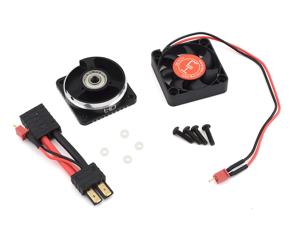 HOT RACING TUDR404MHF Motor Sinksink Bearing End Cap, W/ Blower Fan, For Traxxas Ultimate Desert Racer UDR