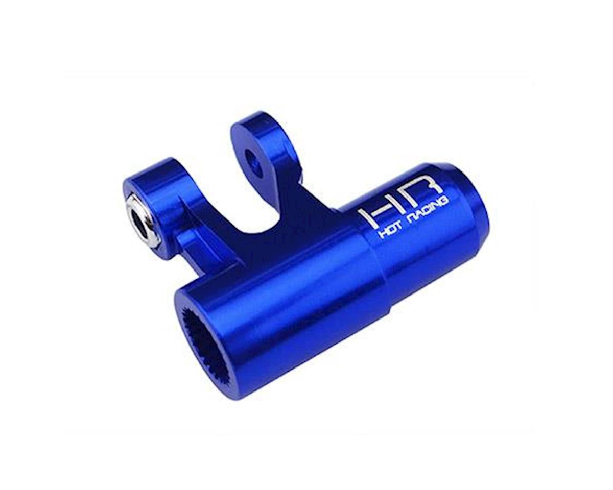 HOT RACING XMX48A06 Aluminum Steering Servo Horn Arm Blue X-Maxx