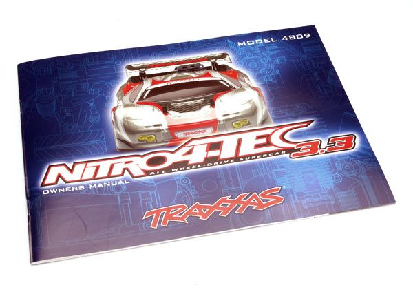 TRAXXAS 4899R Owner's manual, Nitro 4-Tec® (with TRX® 3.3 Racing Engine)