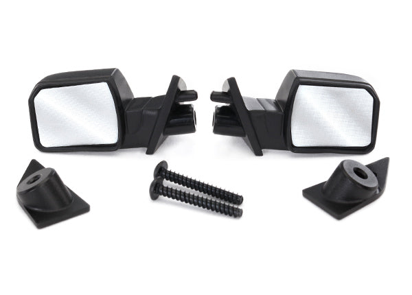 TRAXXAS 5829 Mirrors, side (left & right)/ mounts (left & right)/ 2.6x8mm BCS (2)