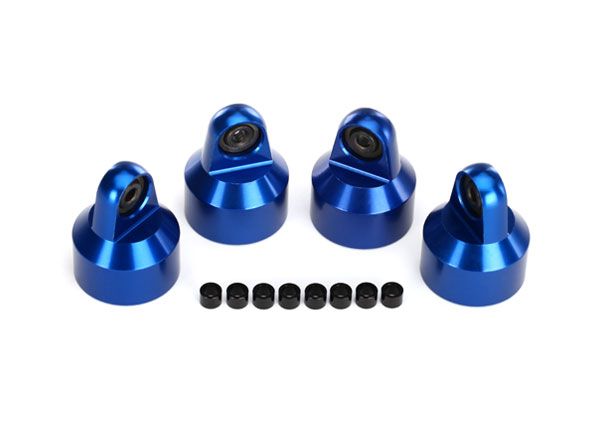 TRAXXAS 7764A Shock Caps GTR Aluminum Blue X-Maxx