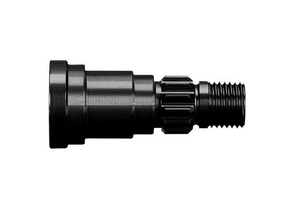 TRAXXAS 7768A Stub axle, aluminum (black-anodized) (1) (for use only with #7750X driveshaft)
