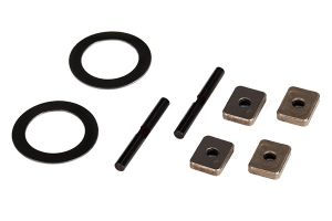 TRAXXAS 7783 Spider Gear Shaft (2) & Spacers (4)