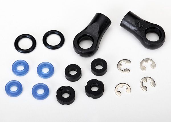 TRAXXAS 8262 Rebuild Kit TRX-4 Shocks x-Ring, O-Rings, pistons, Bushings, E-clips, rod ends & Travel Limiters