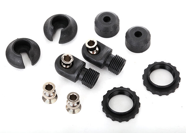 TRAXXAS 8264 Cap and spring retainers, GTS shocks