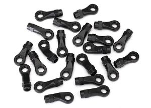 TRAXXAS 8275 Rod end set, complete standard (10), angled 10-degrees (8), offset (4)