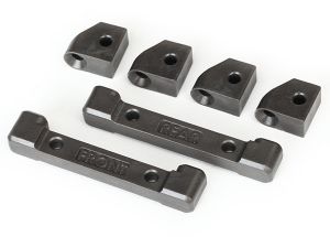 TRAXXAS 8334 Mounts, suspension arms (front and rear)