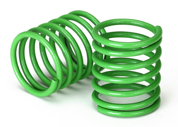 TRAXXAS 8362G Spring, shock (green) (3.7 rate) (2)
