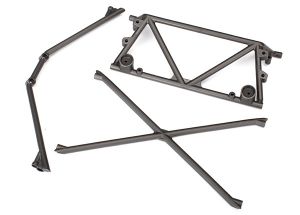 TRAXXAS 8433 Tube chassis, center support/ cage top/ rear cage support