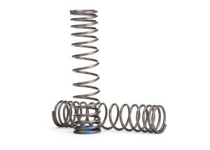 TRAXXAS 8441 Spring, shock, 139mm(natural finish) (GTR)(progressive, 1.250 rate, blue stripe) (2) For The Ultimate Desert Racer UDR