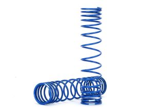 TRAXXAS 8444A Spring, shock, front (blue) (GTR)
