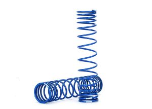 TRAXXAS 8445A Spring, shock, rear (blue) (GTR)