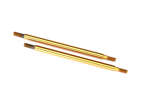 TRAXXAS 8454T Shock shaft, 69mm (GTR) (front) (TiN-coated) (2)