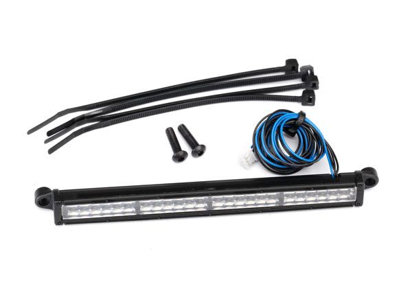 TRAXXAS 8487 LED light bar, rear, red (with amber class light) (high-voltage) (24 red LEDs, 24 amber LEDs, 100mm wide