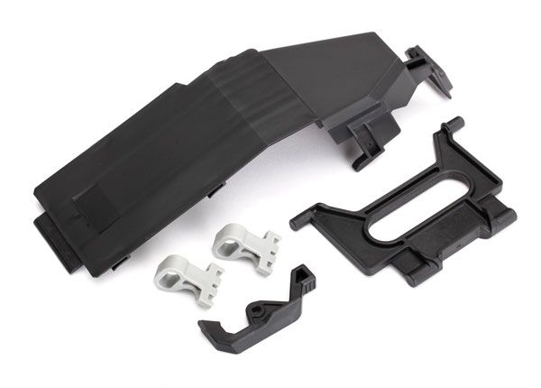 TRAXXAS 8524 Battery door/ battery strap/ retainers (2)/ latch UDR