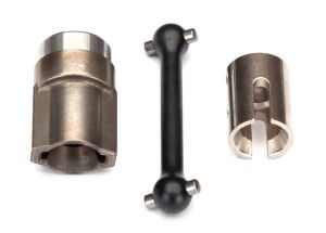TRAXXAS 8556X Driveshaft, center, front steel w/ 2.5x12 screw pin UDR