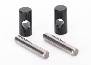 TRAXXAS 8651 Rebuild kit, driveshaft cross pin (2)/ 16mm pin (2) metal parts for 2 driveshafts