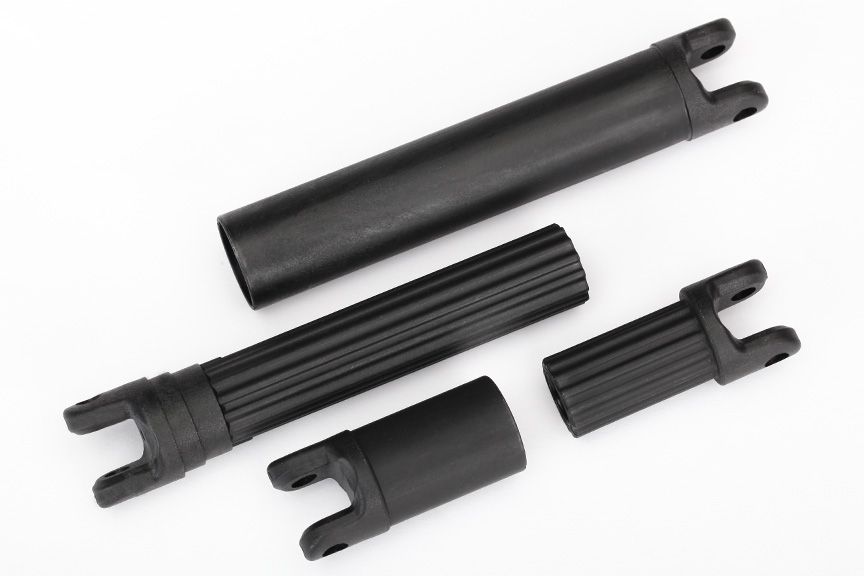 TRAXXAS 8655 Half shafts, center internal splined (2) w/ external splined (2)) plastic parts only