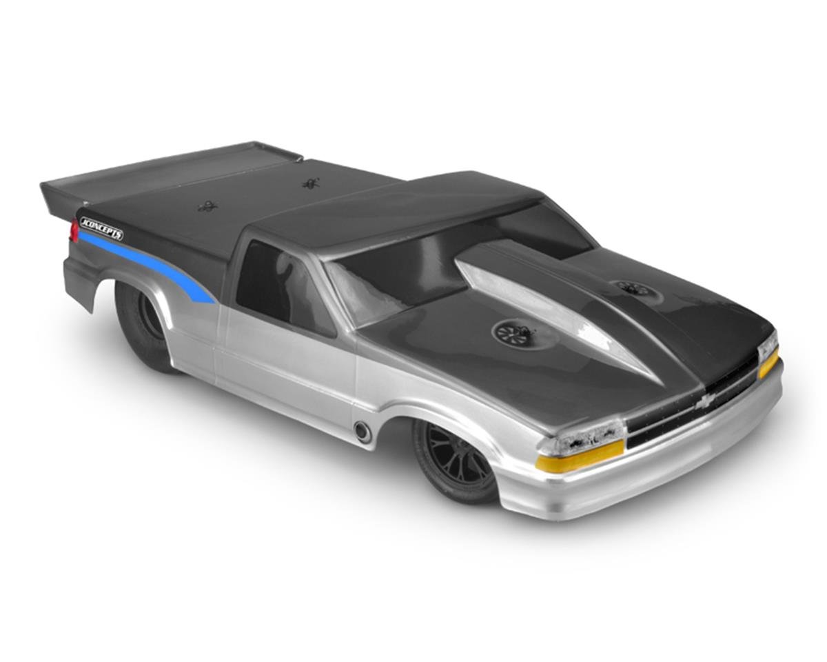 JCONCEPTS 0413 Clear Street Eliminator Body, 2002 Chevy S10 Drag Truck