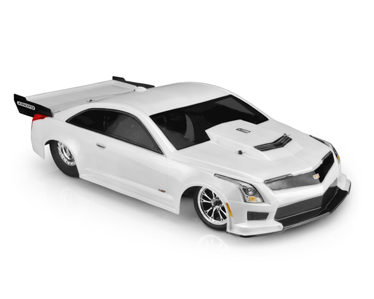 JCONCEPTS 0418 2019 Cadillac ATS-V Street Eliminator Drag Racing Body Clear