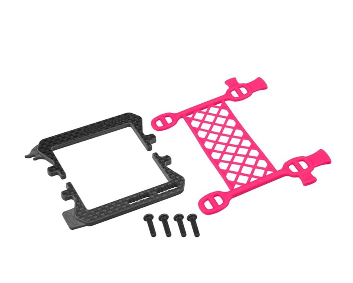 JCONCEPTS 2298-4 B6.2 Cargo Net Battery Brace (Pink)