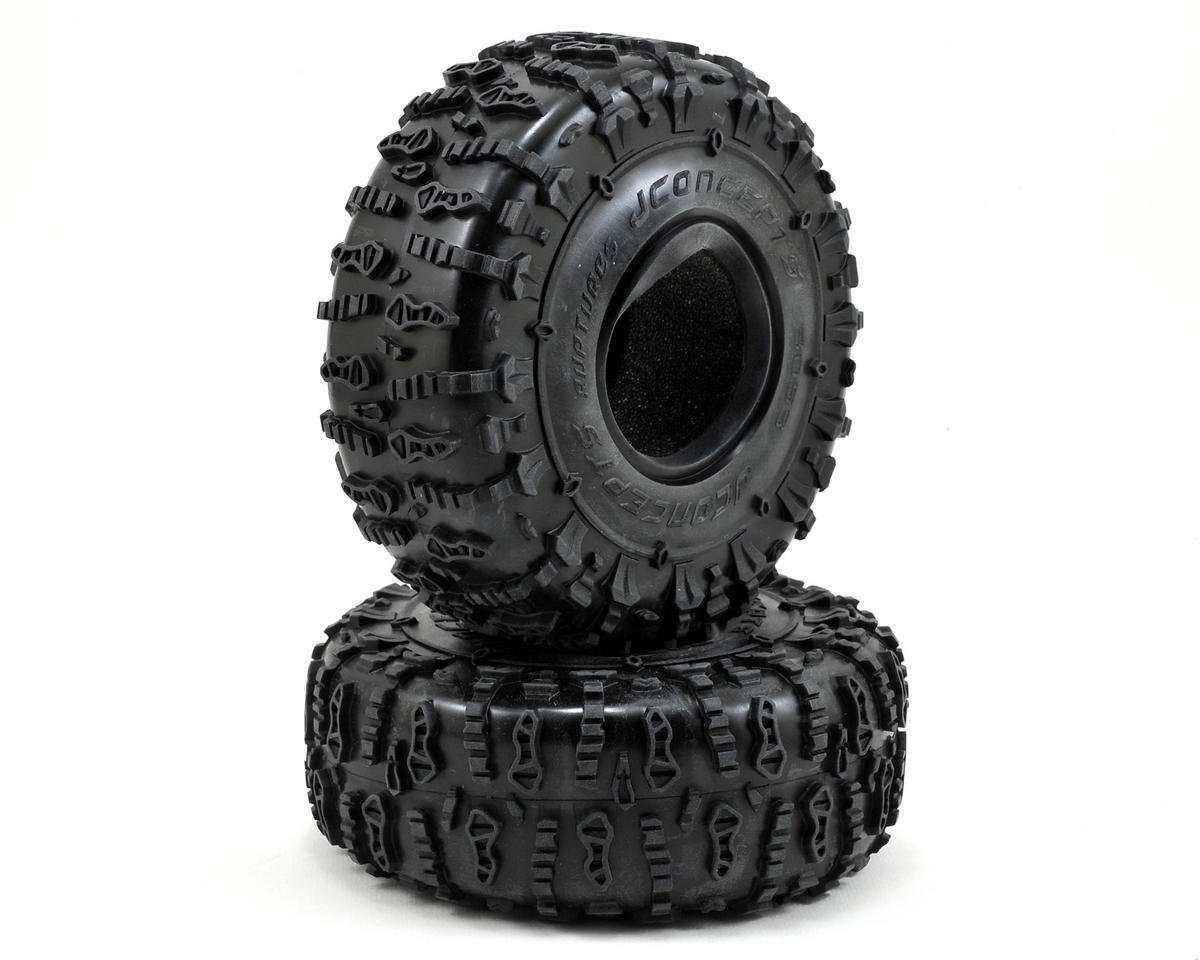 JCONCEPTS 3053-02 Ruptures 1.9" Rock Crawler Tires (2) (Green)